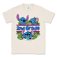 Natural preview flower stitch 2nd grade Classic Tee - AdoDesignShop