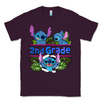 Plum preview flower stitch 2nd grade Classic Tee - AdoDesignShop