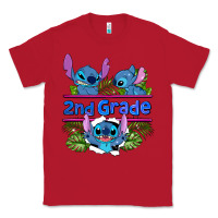 Red preview flower stitch 2nd grade Classic Tee - AdoDesignShop