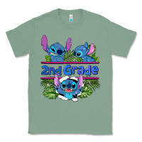 Sage preview flower stitch 2nd grade Classic Tee - AdoDesignShop