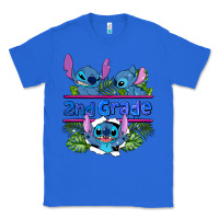 True Royal preview flower stitch 2nd grade Classic Tee - AdoDesignShop