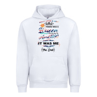 White The Queen Reigning Since 1990 Urban Hoodie - Bettercallsaul