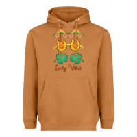 Meerkat lucky vibes st. patrick's day Heavyweight Hoodie - MaliasSmallBusiness