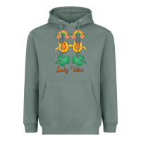 Sage lucky vibes st. patrick's day Heavyweight Hoodie - MaliasSmallBusiness