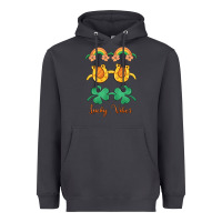 Smoke lucky vibes st. patrick's day Heavyweight Hoodie - MaliasSmallBusiness