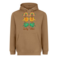 Toasted Coconut lucky vibes st. patrick's day Heavyweight Hoodie - MaliasSmallBusiness