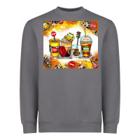 Storm bus driver coffee cups Heavyweight Sweatshirt - Zillion Design Studio