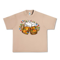 Burro beer with christmas lights Urban Heavy Tee - FaDigitalArtStudio