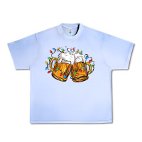 Grape Ice beer with christmas lights Urban Heavy Tee - FaDigitalArtStudio