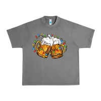 Tornado beer with christmas lights Urban Heavy Tee - FaDigitalArtStudio