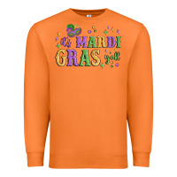 Carrot it's mardi gras y'all Premium Sweatshirt - MaliasSmallBusiness