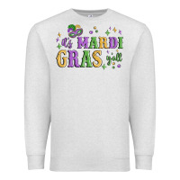 Oatmeal Heather it's mardi gras y'all Premium Sweatshirt - MaliasSmallBusiness