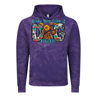 Cloud Purple kinda busy being a dog mom Vintage Hoodie - Zillion Design Studio