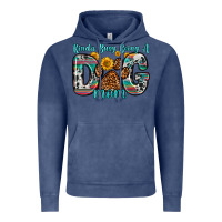 Vintage Denim kinda busy being a dog mom Vintage Hoodie - Zillion Design Studio
