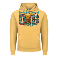 Vintage Mustard kinda busy being a dog mom Vintage Hoodie - Zillion Design Studio