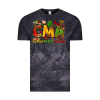 Cloud Black Certified medical assistant juneteenth Vintage Tee - Zillion Design Studio