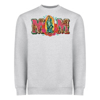 Heather Grey mom mexica Heavyweight Sweatshirt - texasbilliewilder
