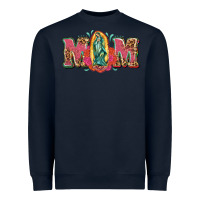 Navy mom mexica Heavyweight Sweatshirt - texasbilliewilder