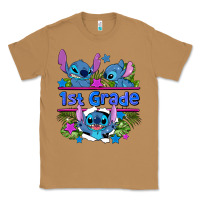 Toasted Coconut preview flower stitch 1st grade Classic Tee - AdoDesignShop