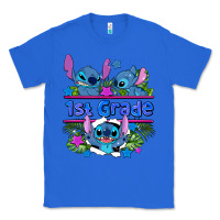 True Royal preview flower stitch 1st grade Classic Tee - AdoDesignShop