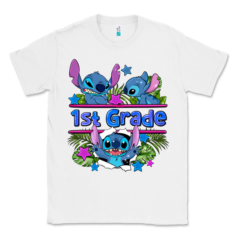 Preview Flower Stitch 1st Grade Classic Tee by AdoDesignShop | Teevron