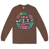 Chestnut i'm a jesus lovin' Long Sleeve Tee - Artiststas
