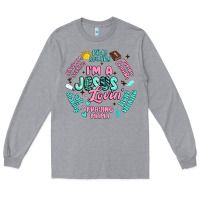 Heather Grey i'm a jesus lovin' Long Sleeve Tee - Artiststas