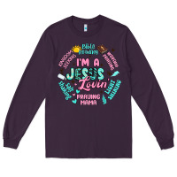 Plum i'm a jesus lovin' Long Sleeve Tee - Artiststas