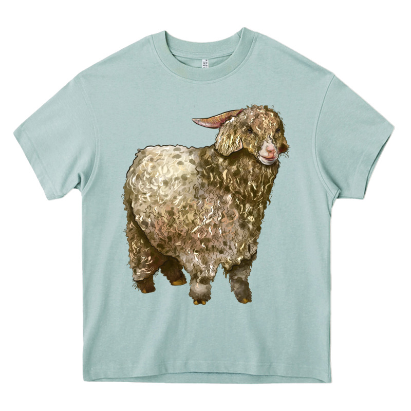 Angora Goat Heavy Core Tee by LillyAllenDesigns | Teevron