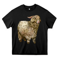 Black Angora Goat Heavy Core Tee - LillyAllenDesigns