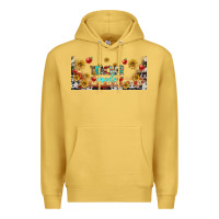 Antique Gold teacher mode libbey glass Premium Hoodie - BundleAndBundleShop