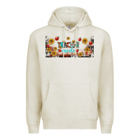 Oatmeal Heather teacher mode libbey glass Premium Hoodie - BundleAndBundleShop