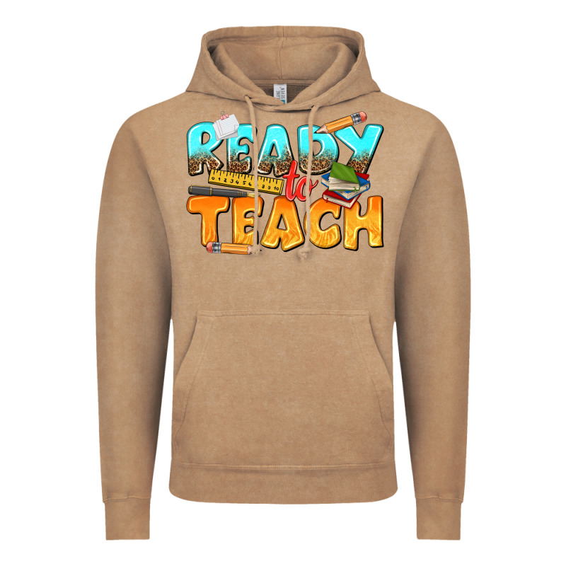 Ready To Teach Vintage Hoodie by texasbilliewilder | Teevron