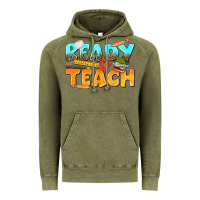 Vintage Olive ready to teach Vintage Hoodie - texasbilliewilder