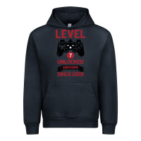Navy Kids Level 7 Unlocked Awesome Since 2013 Urban Hoodie - Bettercallsaul