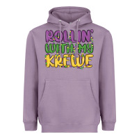 Lavender rollin with my krewe Heavyweight Hoodie - MaliasSmallBusiness