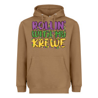 Toasted Coconut rollin with my krewe Heavyweight Hoodie - MaliasSmallBusiness