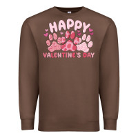 Chestnut happy valentine's day Premium Sweatshirt - MaliasSmallBusiness
