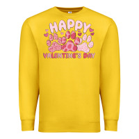 Lemon happy valentine's day Premium Sweatshirt - MaliasSmallBusiness
