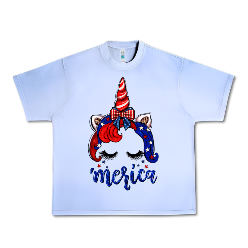 4th Of July Unicorn Urban Heavy Tee by Neo Western | Teevron