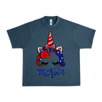 Midnight Navy 4th of July unicorn Urban Heavy Tee - Neo Western