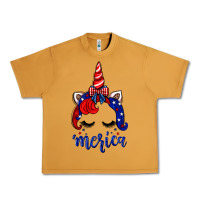 Peanut Butter 4th of July unicorn Urban Heavy Tee - Neo Western