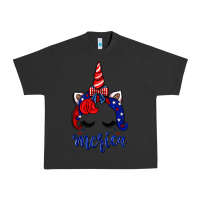 Pigment Black 4th of July unicorn Urban Heavy Tee - Neo Western