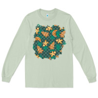Matcha christmas gingerbread cookies patch Long Sleeve Tee - BundleAndBundleShop