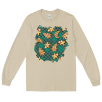 Mushroom christmas gingerbread cookies patch Long Sleeve Tee - BundleAndBundleShop