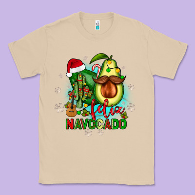 Feliz Navocado Classic Tee Designed By Jahusdesignshop
