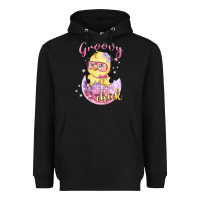 Groovy Chick Easter Heavyweight Hoodie | Teevron