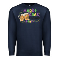 Navy mardi gras drinking team Premium Sweatshirt - MaliasSmallBusiness