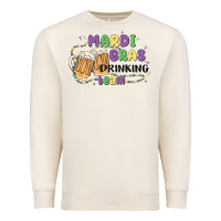Sandshell mardi gras drinking team Premium Sweatshirt - MaliasSmallBusiness