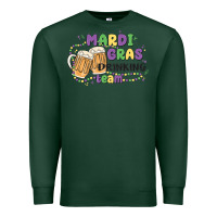 Sports Green mardi gras drinking team Premium Sweatshirt - MaliasSmallBusiness